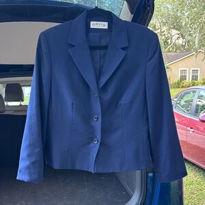 Orvis Women's Dark Blue Suit Jacket